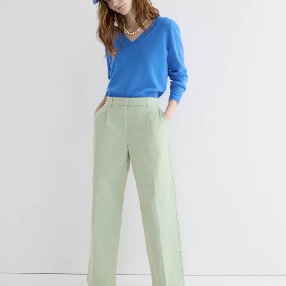 J. Crew Pleated Chino Pant